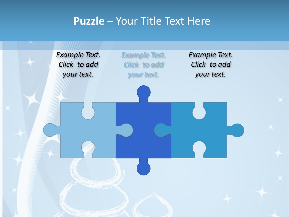 Art Abstract Frosty PowerPoint Template