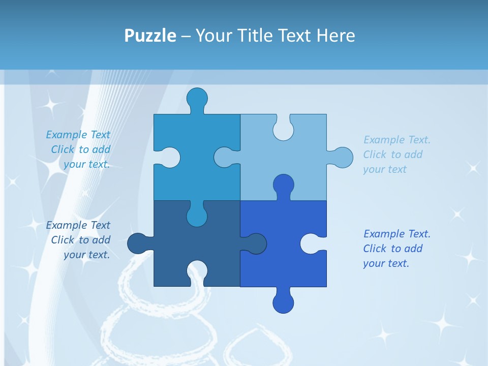 Art Abstract Frosty PowerPoint Template