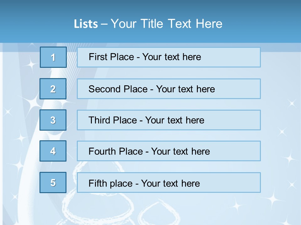 Art Abstract Frosty PowerPoint Template