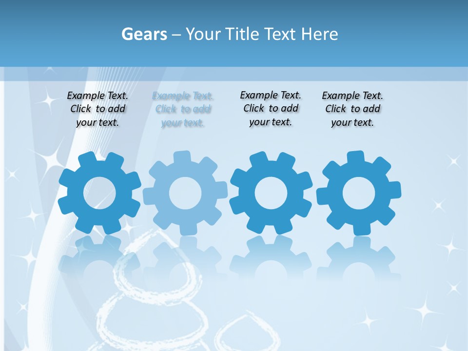 Art Abstract Frosty PowerPoint Template