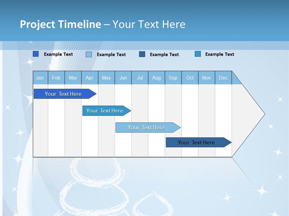 Art Abstract Frosty PowerPoint Template