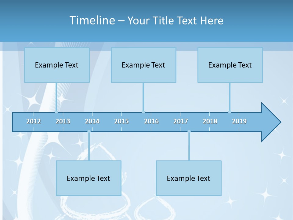 Art Abstract Frosty PowerPoint Template