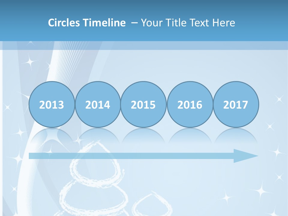 Art Abstract Frosty PowerPoint Template