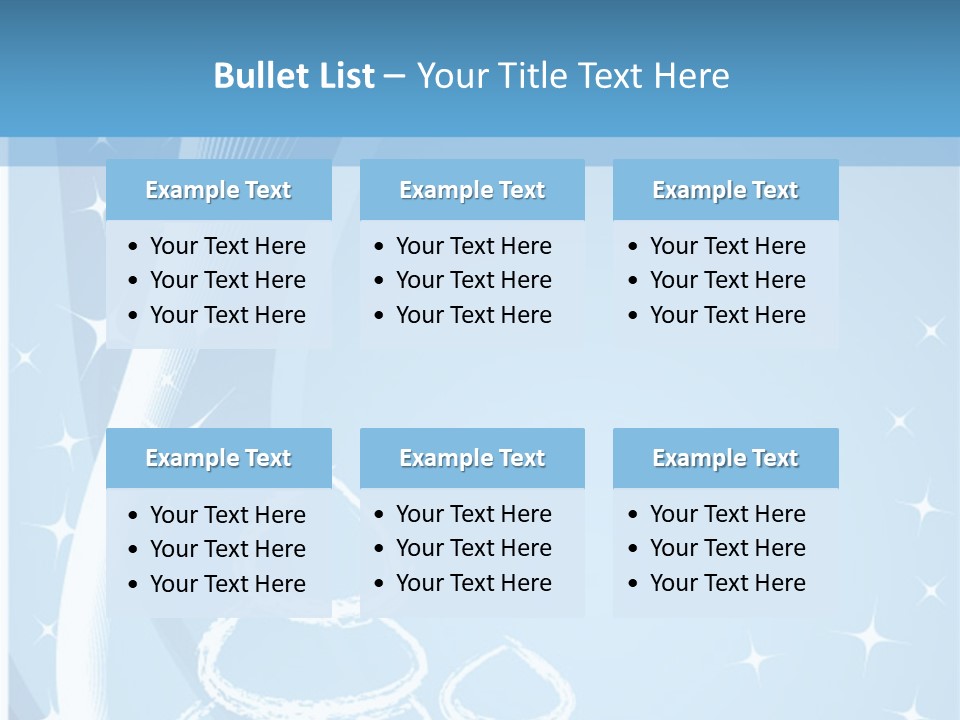 Art Abstract Frosty PowerPoint Template