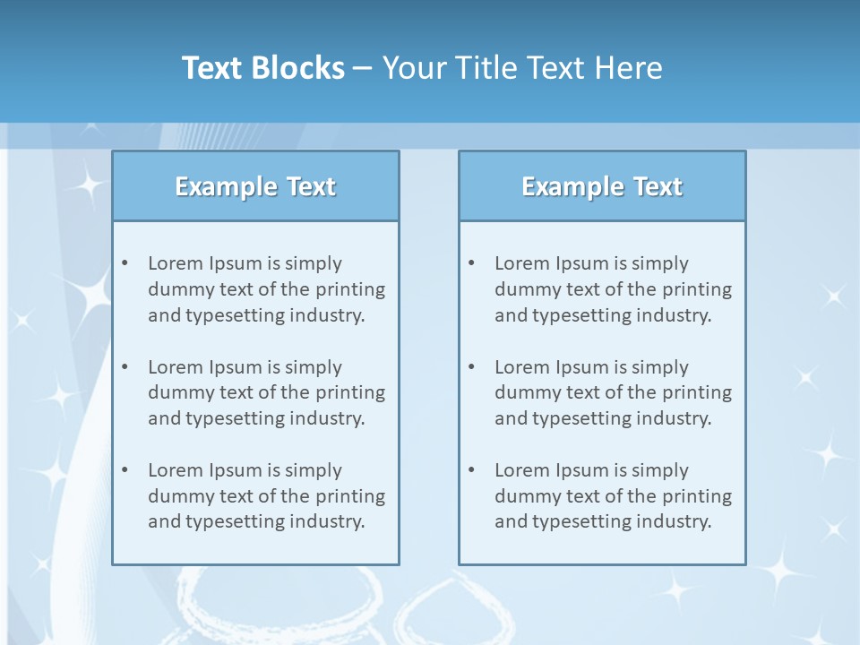 Art Abstract Frosty PowerPoint Template