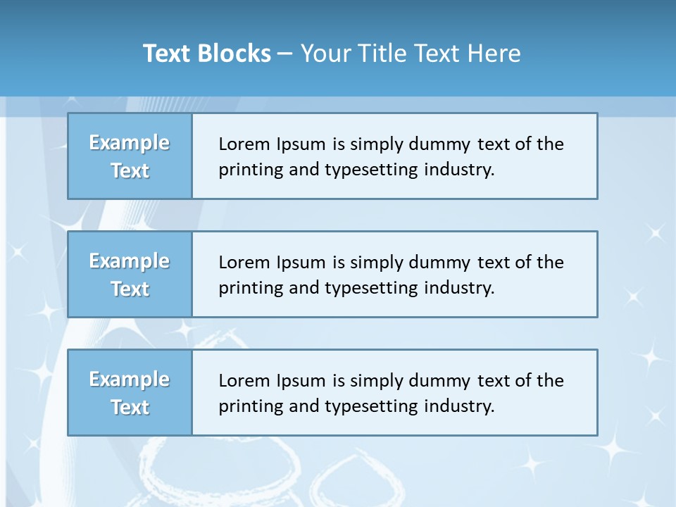 Art Abstract Frosty PowerPoint Template
