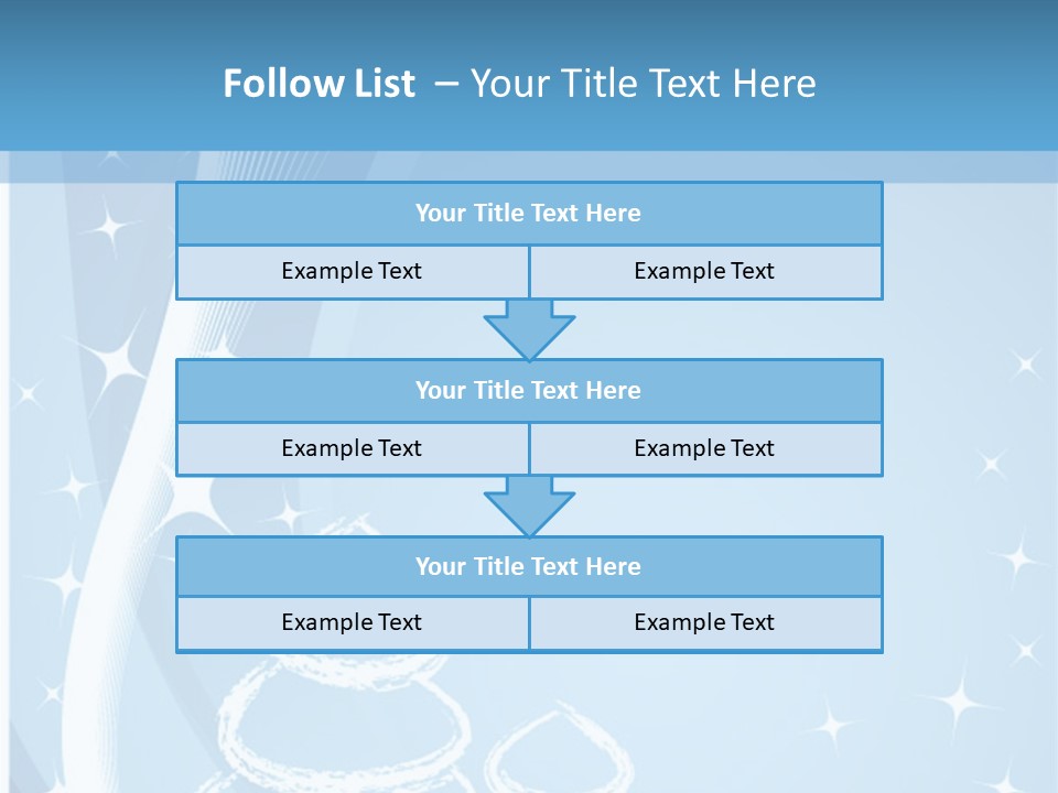 Art Abstract Frosty PowerPoint Template