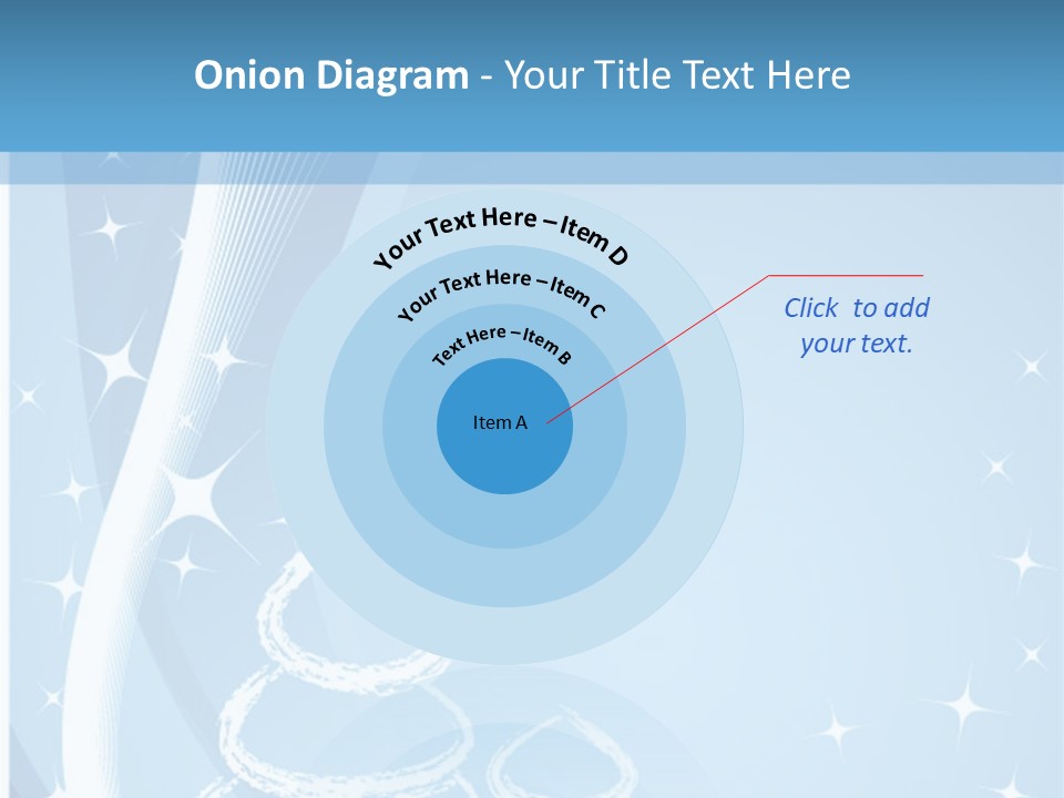 Art Abstract Frosty PowerPoint Template