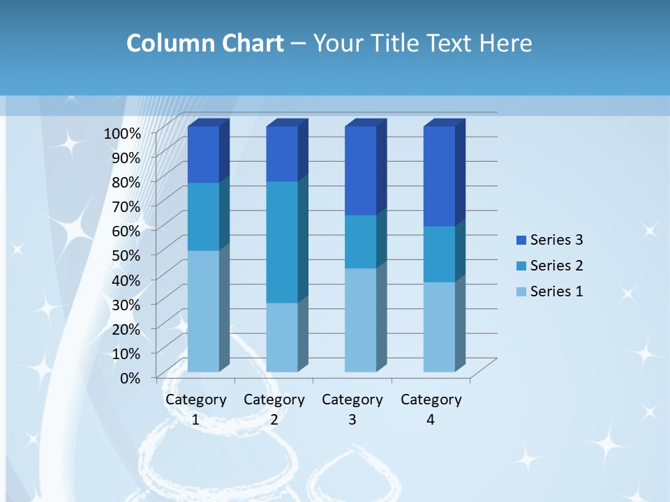 Art Abstract Frosty PowerPoint Template