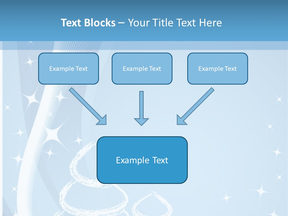 Art Abstract Frosty PowerPoint Template