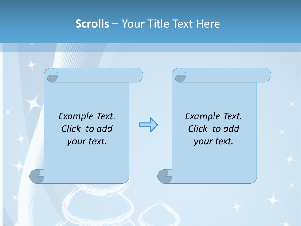 Art Abstract Frosty PowerPoint Template