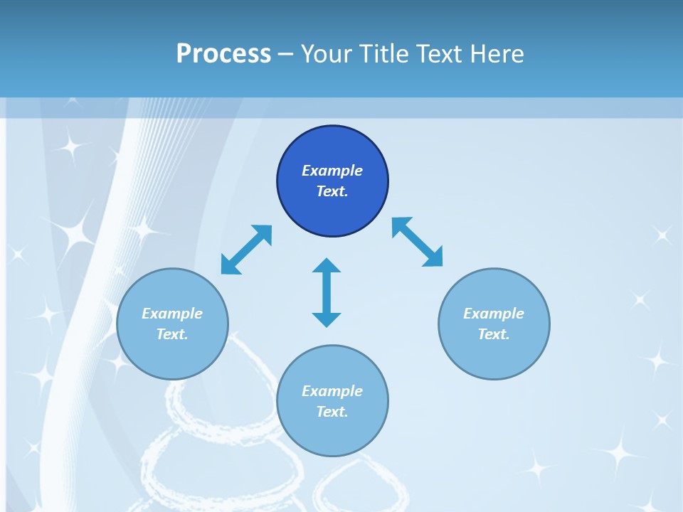 Art Abstract Frosty PowerPoint Template