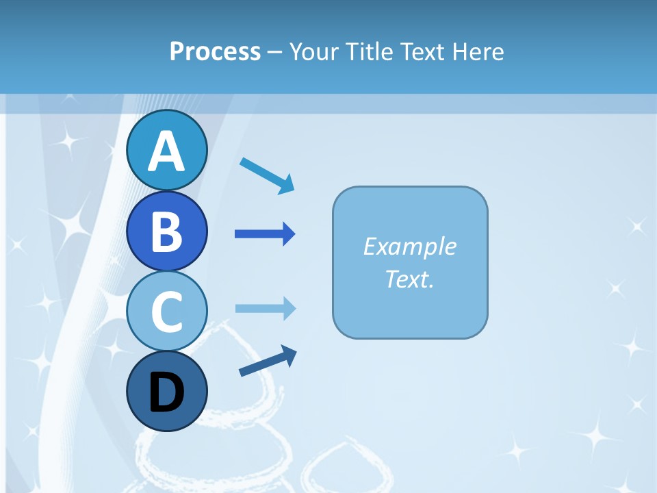Art Abstract Frosty PowerPoint Template