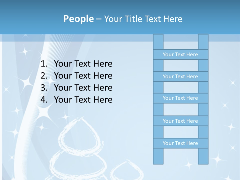 Art Abstract Frosty PowerPoint Template