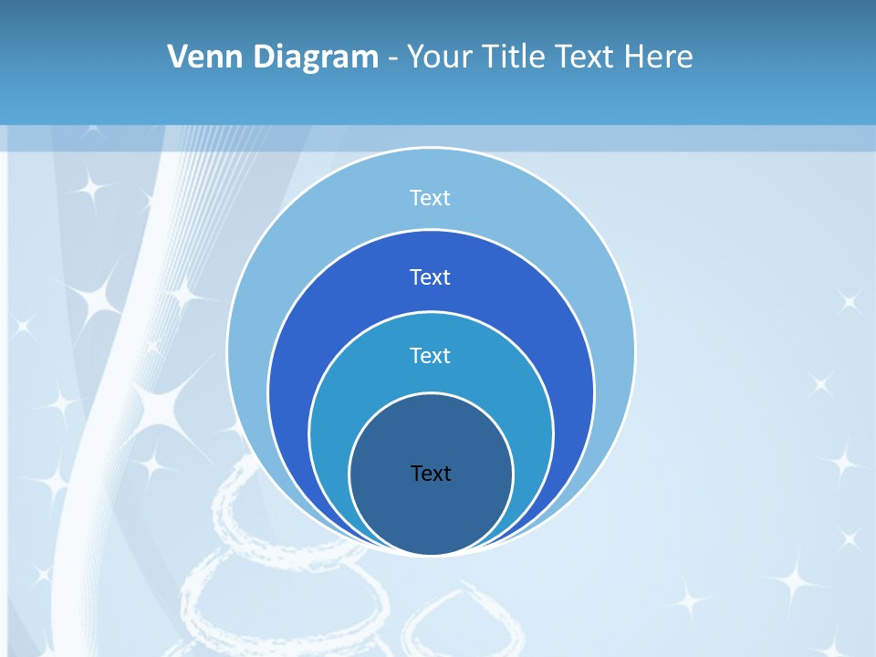 Art Abstract Frosty PowerPoint Template