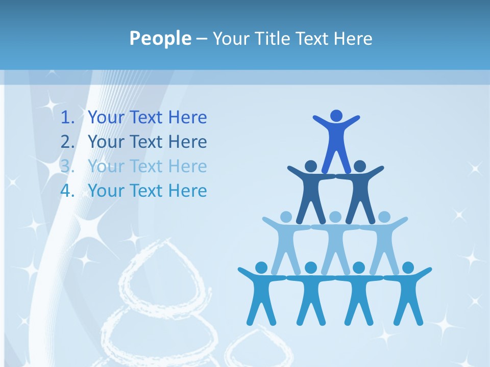 Art Abstract Frosty PowerPoint Template