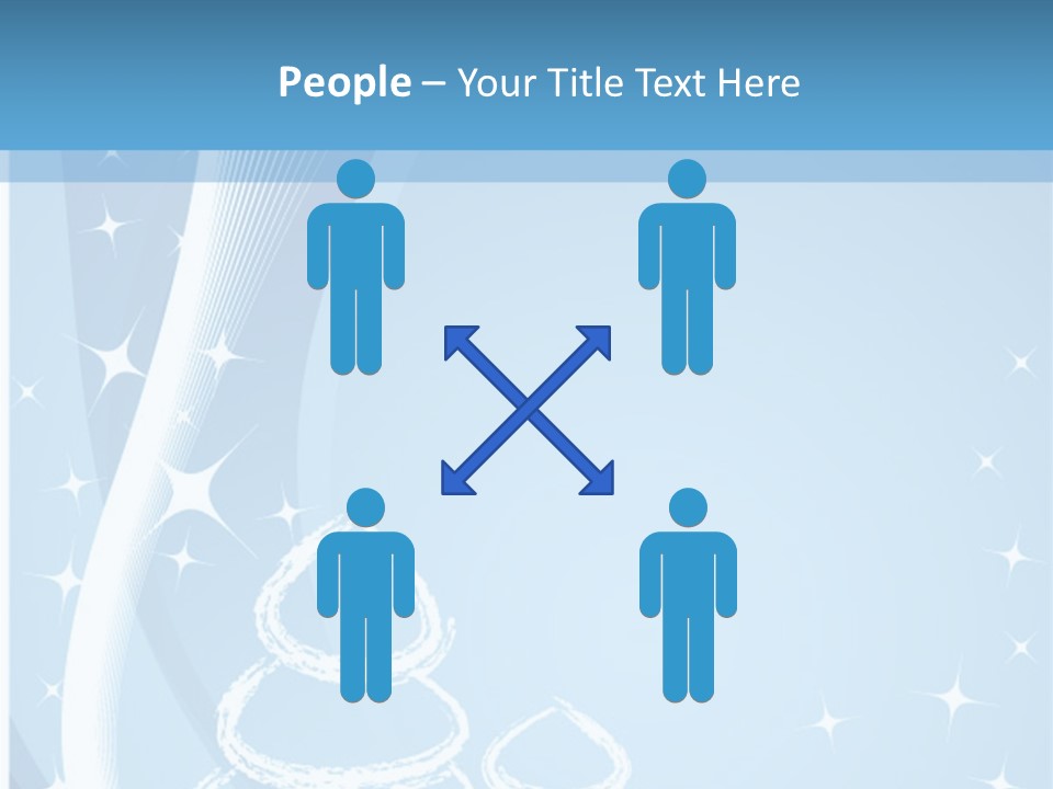 Art Abstract Frosty PowerPoint Template