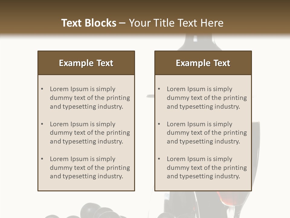 Humor Group Table PowerPoint Template