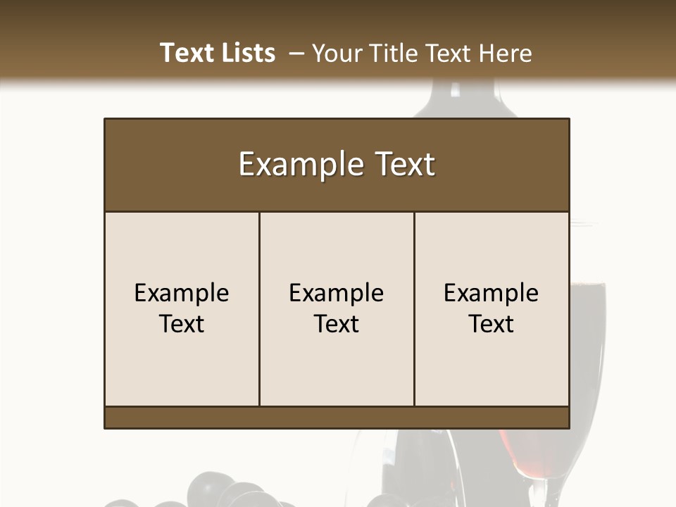 Humor Group Table PowerPoint Template