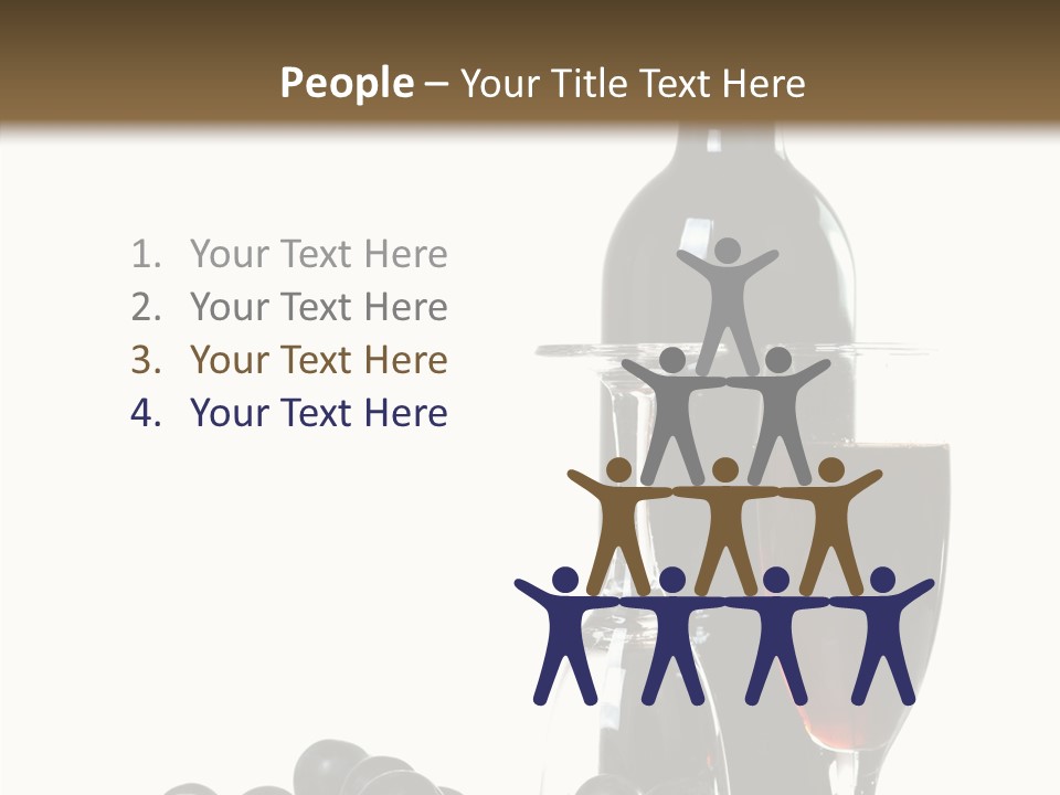 Humor Group Table PowerPoint Template