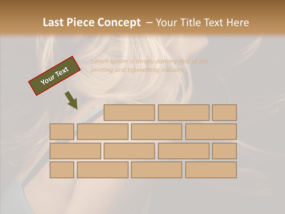 Writing Bu Ine Figure PowerPoint Template
