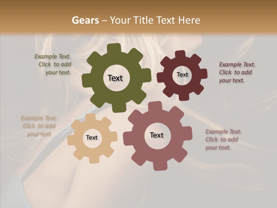 Writing Bu Ine Figure PowerPoint Template