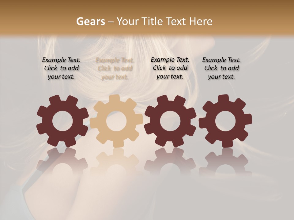 Writing Bu Ine Figure PowerPoint Template