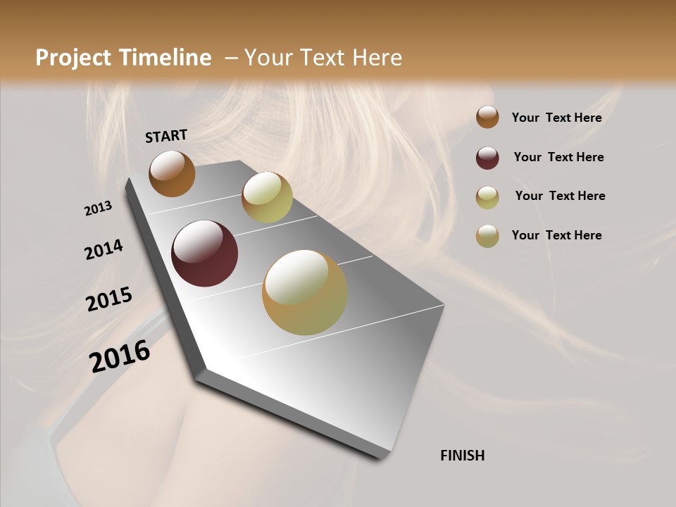 Writing Bu Ine Figure PowerPoint Template