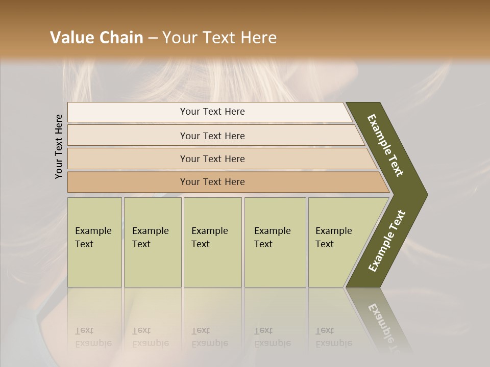 Writing Bu Ine Figure PowerPoint Template