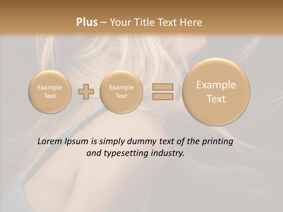 Writing Bu Ine Figure PowerPoint Template