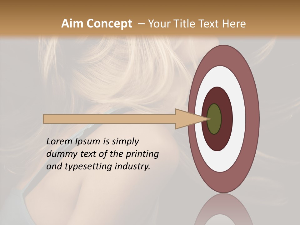Writing Bu Ine Figure PowerPoint Template