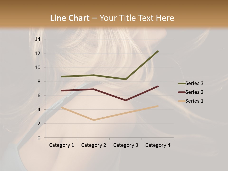 Writing Bu Ine Figure PowerPoint Template