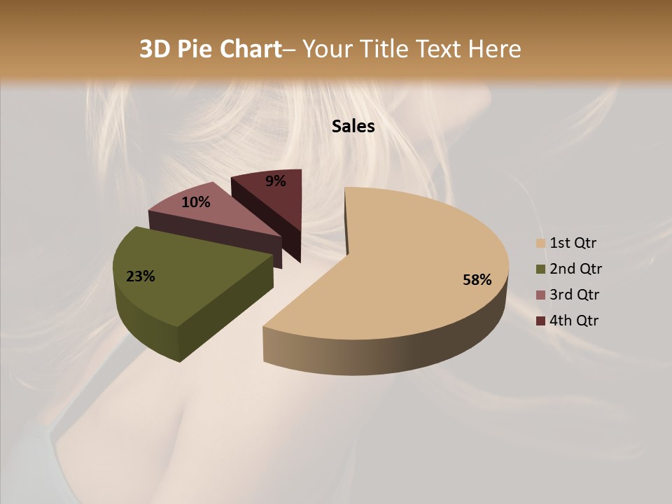 Writing Bu Ine Figure PowerPoint Template