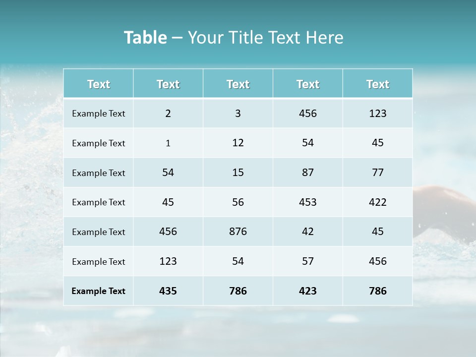 Player Activity Concentration PowerPoint Template