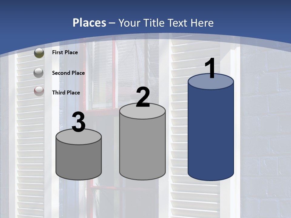 Geometric Estate Glass PowerPoint Template