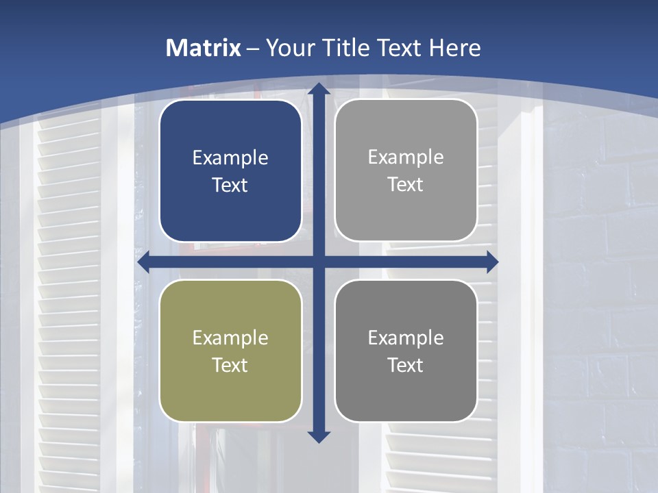 Geometric Estate Glass PowerPoint Template
