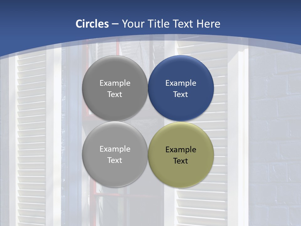 Geometric Estate Glass PowerPoint Template