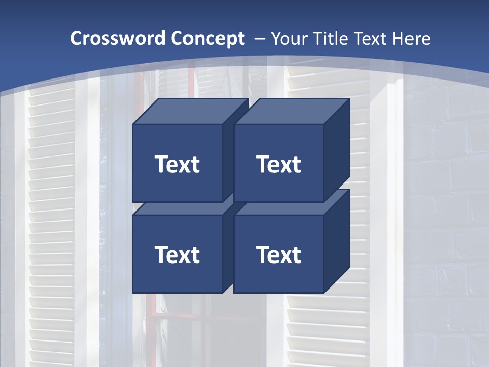 Geometric Estate Glass PowerPoint Template