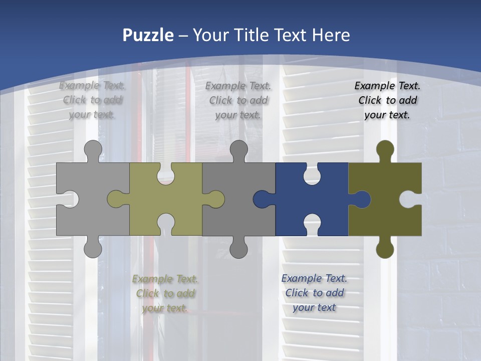 Geometric Estate Glass PowerPoint Template