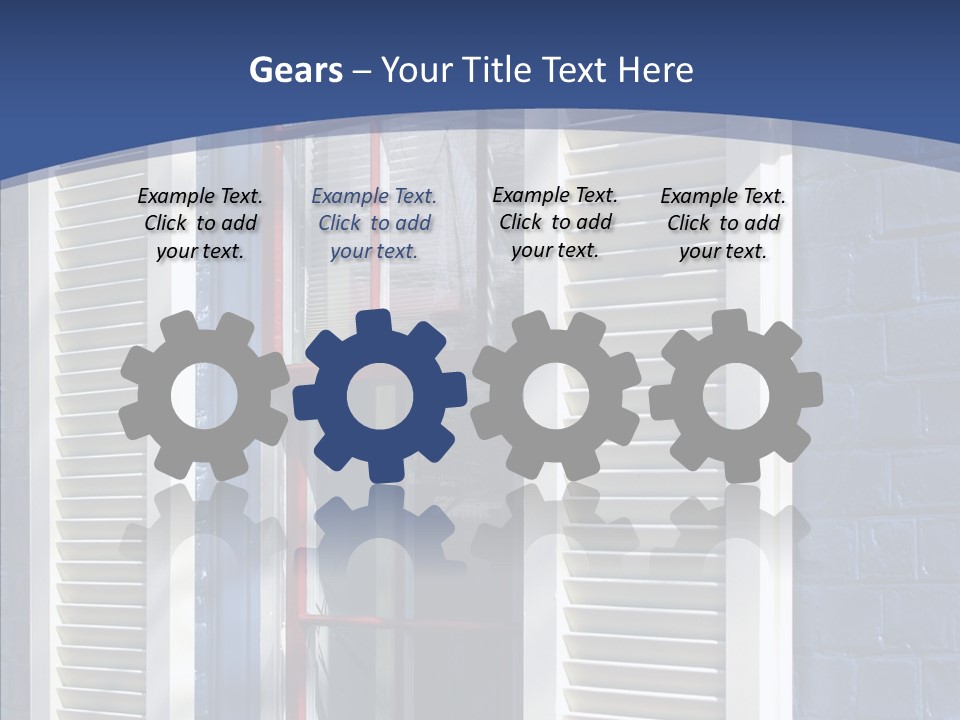 Geometric Estate Glass PowerPoint Template