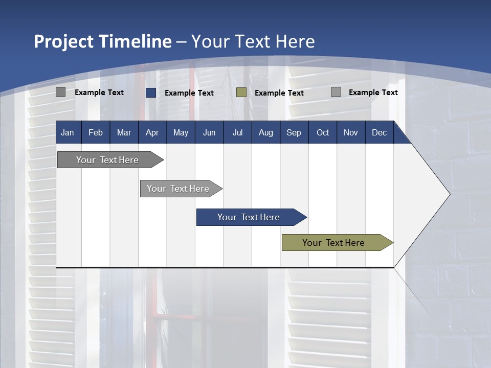 Geometric Estate Glass PowerPoint Template