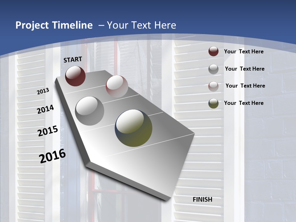 Geometric Estate Glass PowerPoint Template
