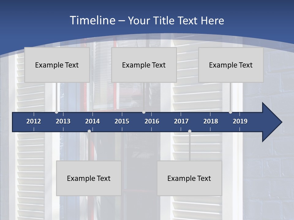 Geometric Estate Glass PowerPoint Template