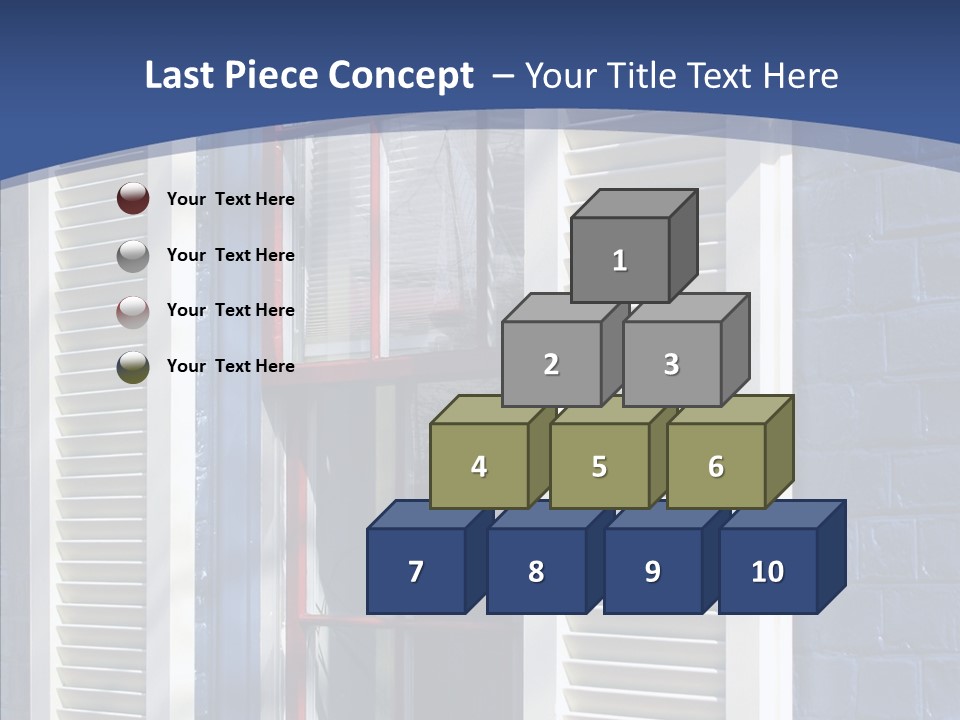 Geometric Estate Glass PowerPoint Template