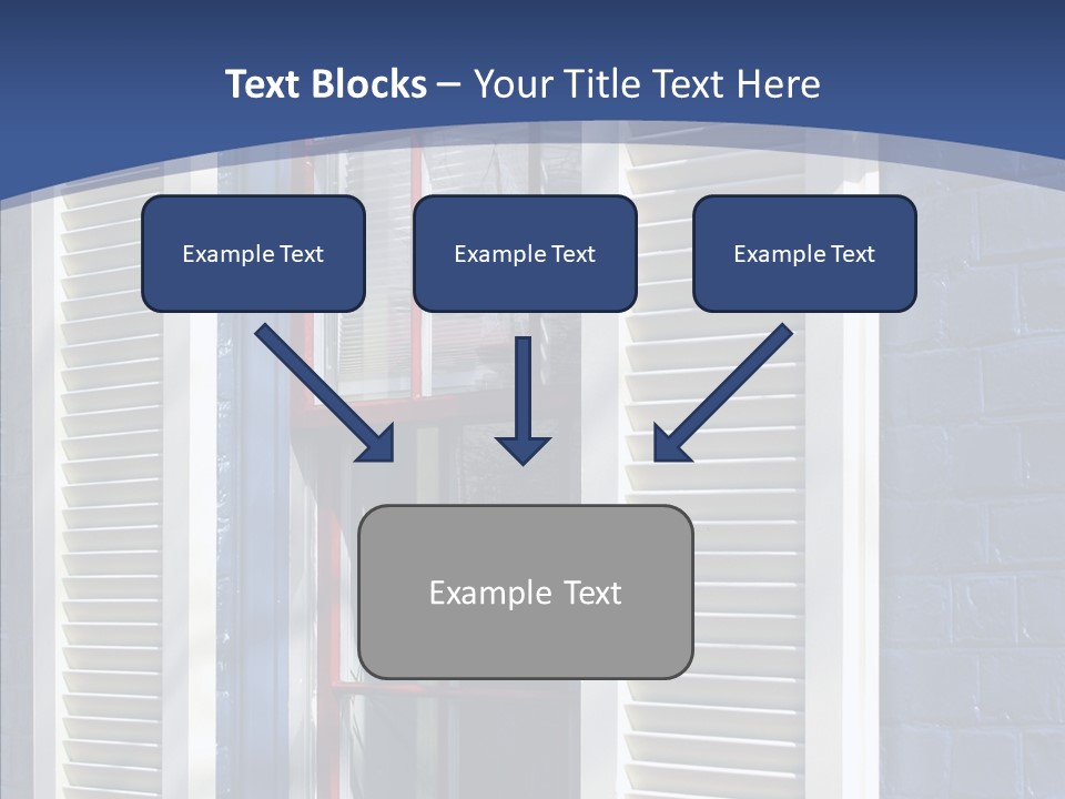 Geometric Estate Glass PowerPoint Template