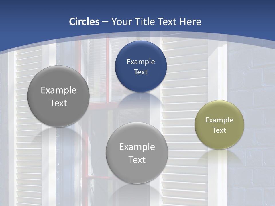 Geometric Estate Glass PowerPoint Template