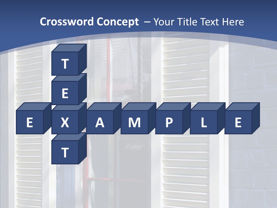 Geometric Estate Glass PowerPoint Template