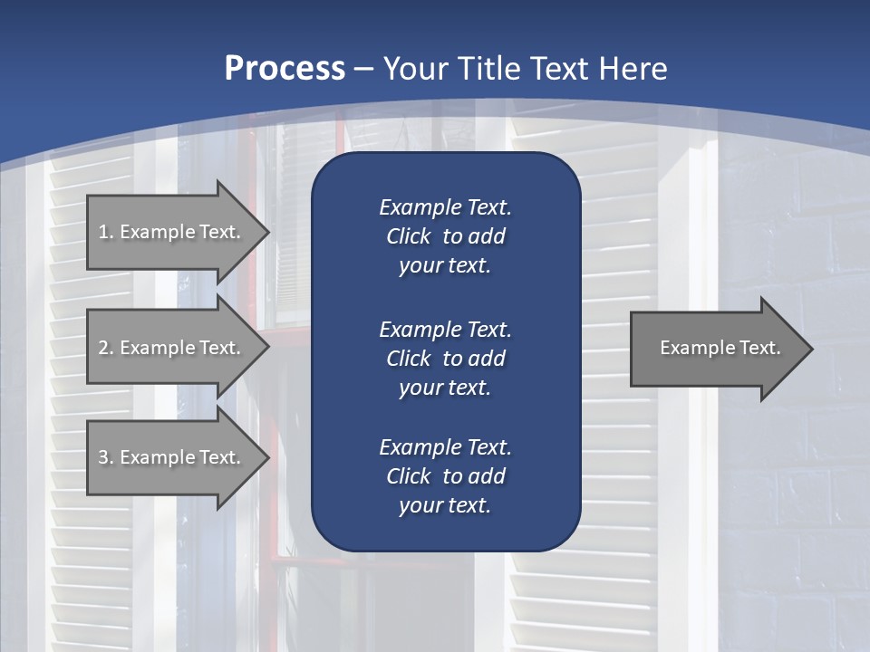 Geometric Estate Glass PowerPoint Template