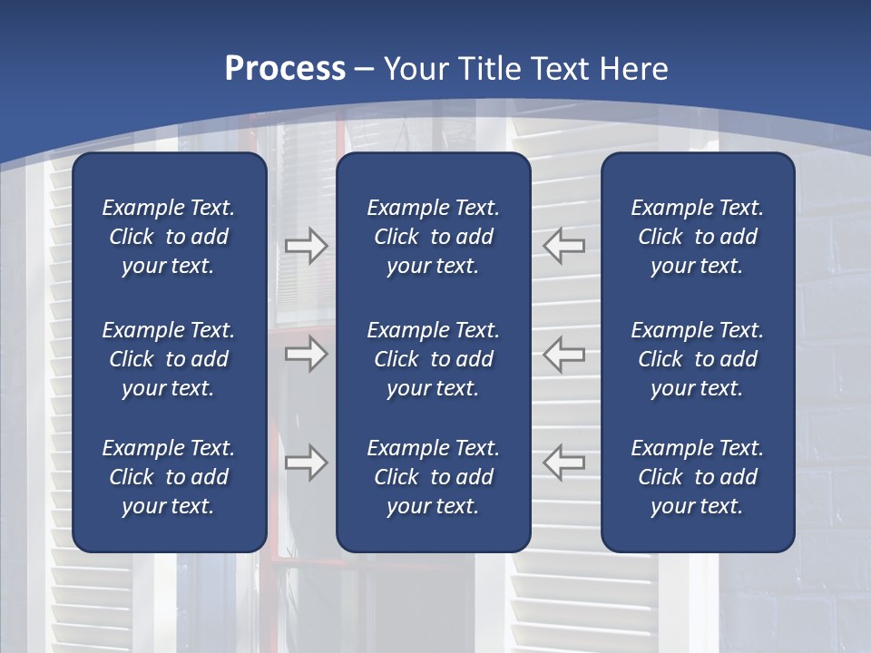 Geometric Estate Glass PowerPoint Template