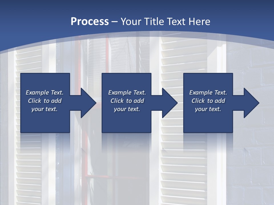Geometric Estate Glass PowerPoint Template